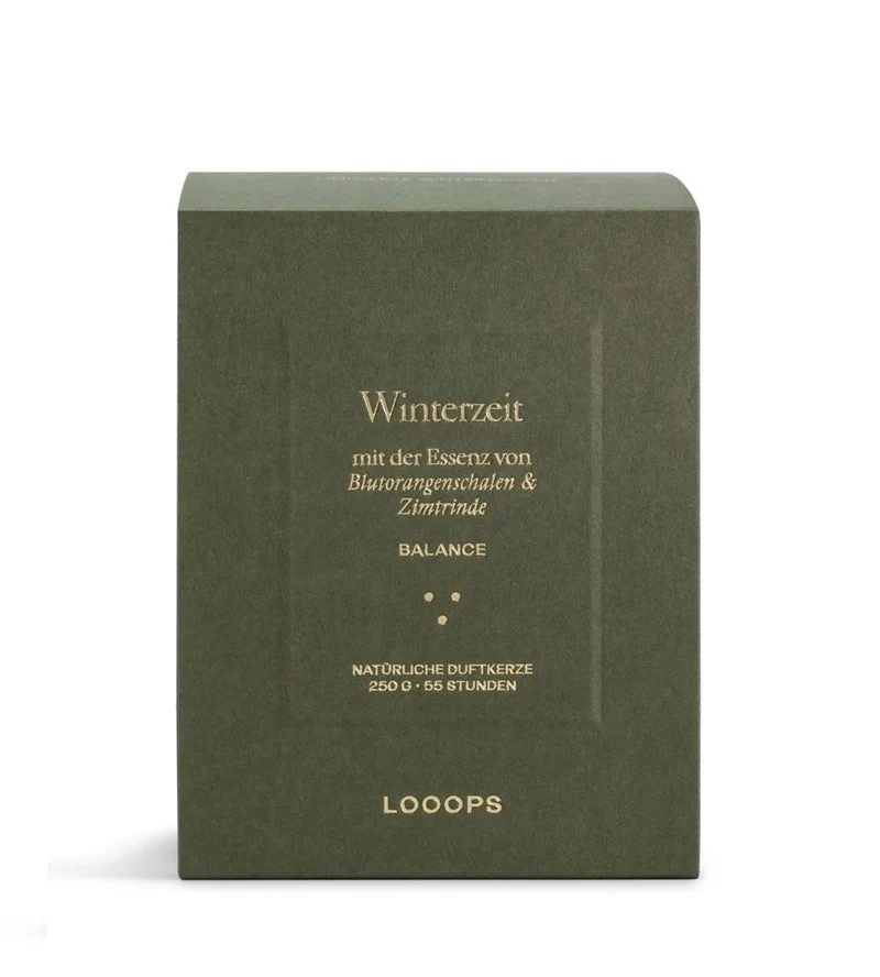 Winterzeit Duftkerze Limitierte Winteredition