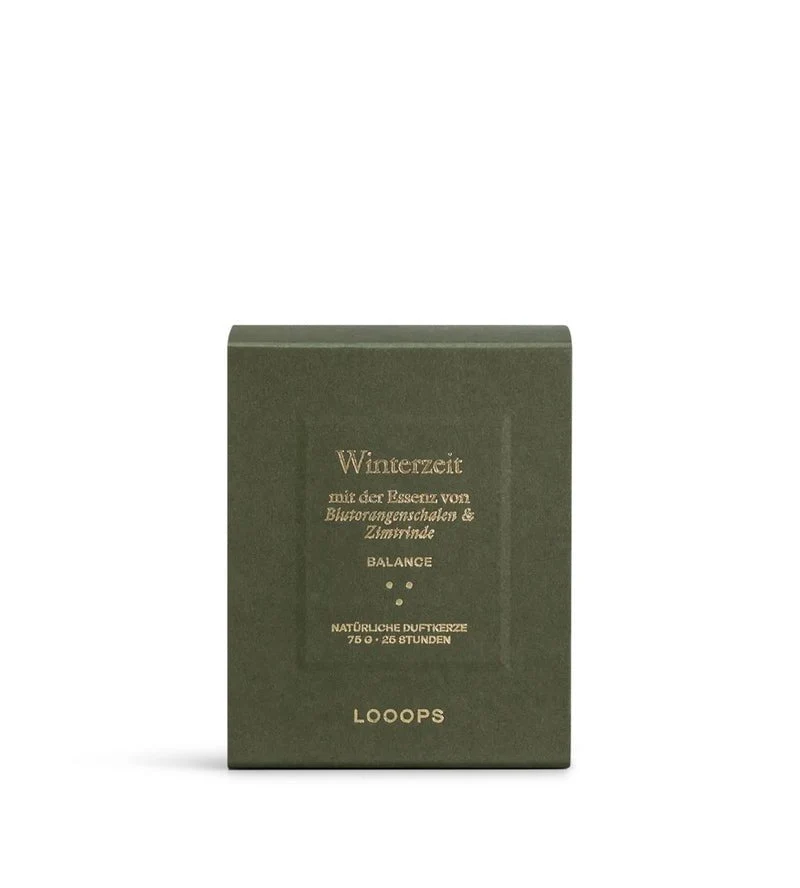 Winterzeit Duftkerze Limitierte Winteredition