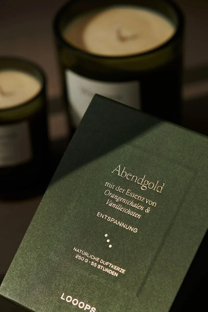 Abendgold Duftkerze