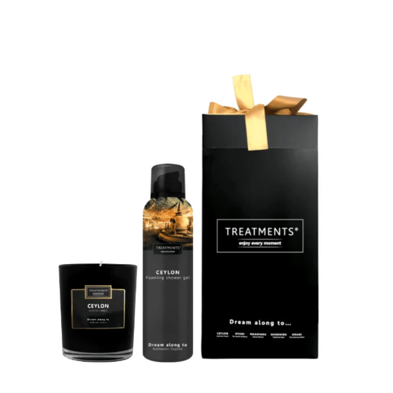Treatments Geschenkbox Duschschaum & Kerze - Ceylon