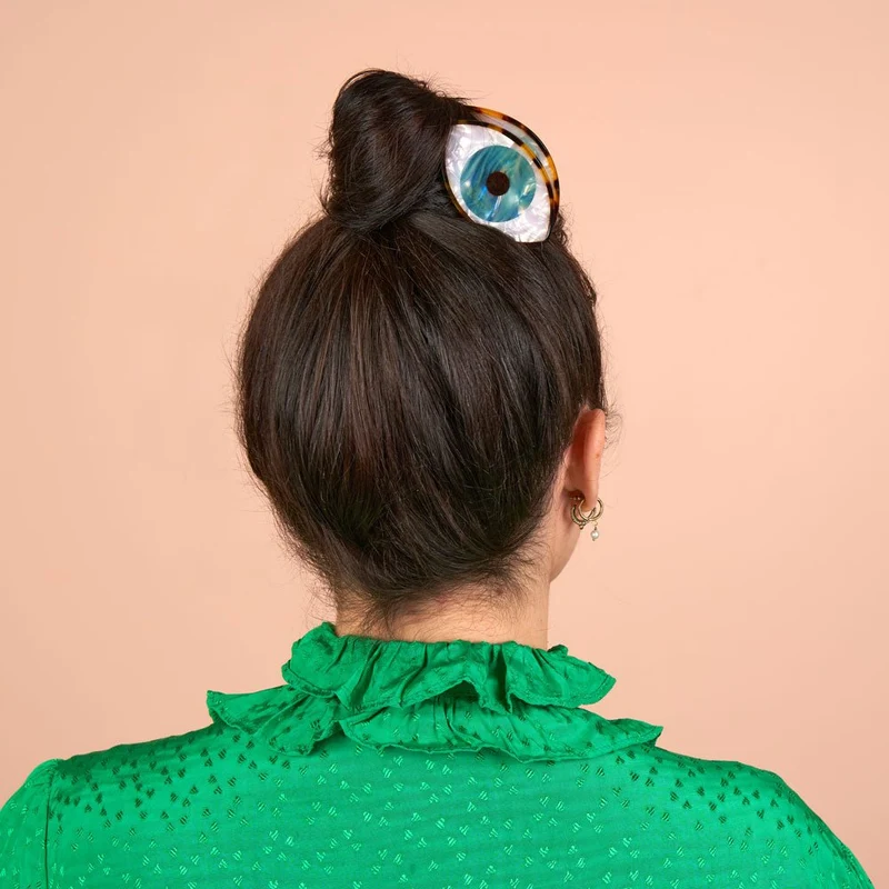 Eye Hair Claw – Blue