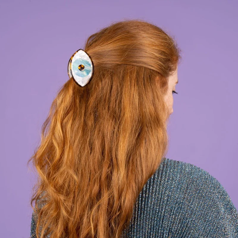 Eye Hair Claw – Blue
