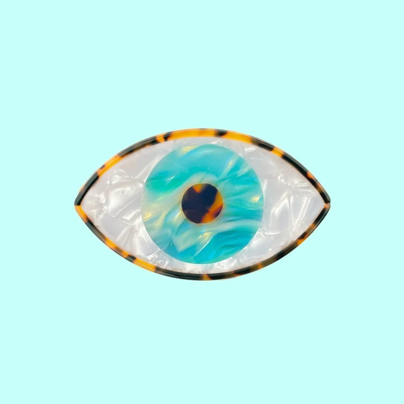 Eye Hair Claw – Blue