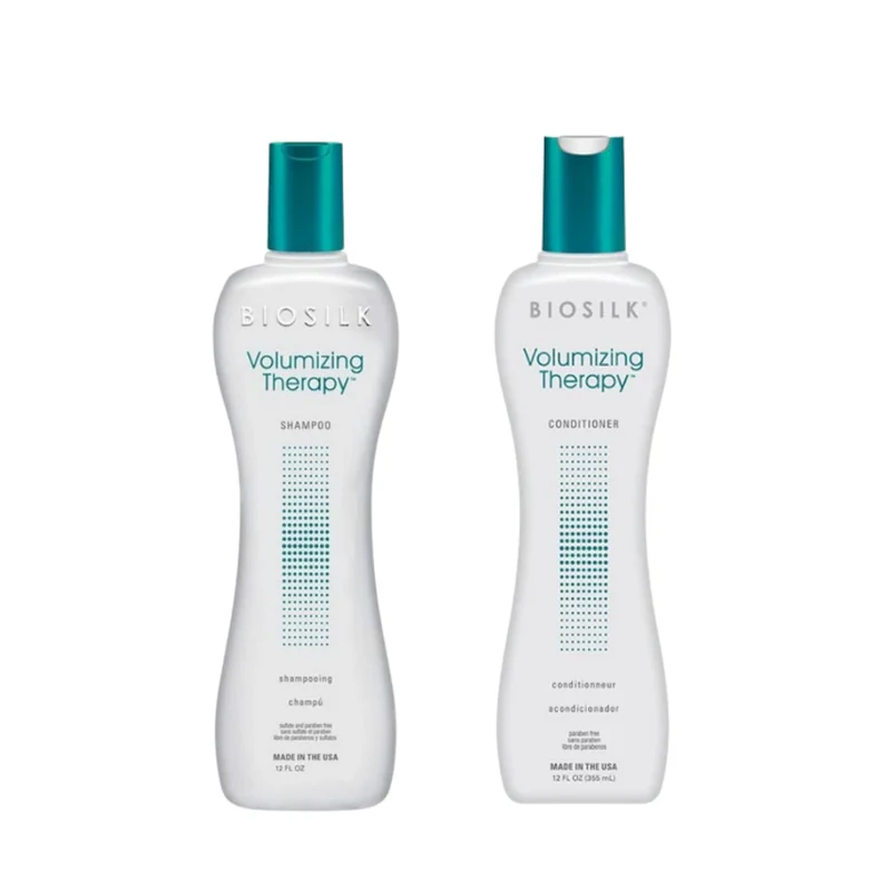 Biosilk Volumising Therapy Shampoo + Conditioner Set 2x355ml