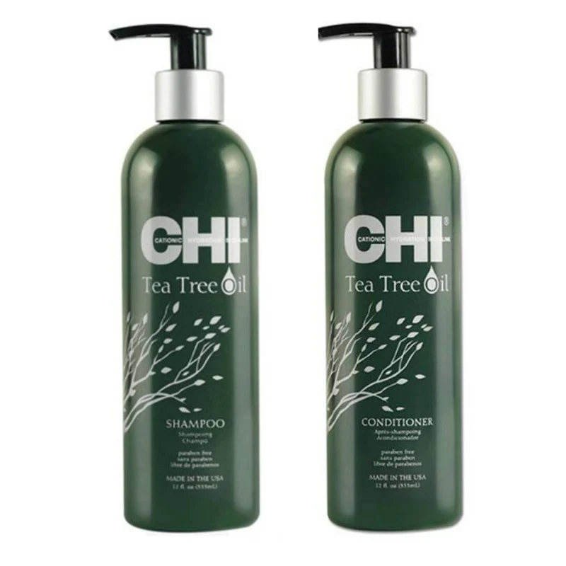 CHI Teebaumöl Shampoo + Spülung Set