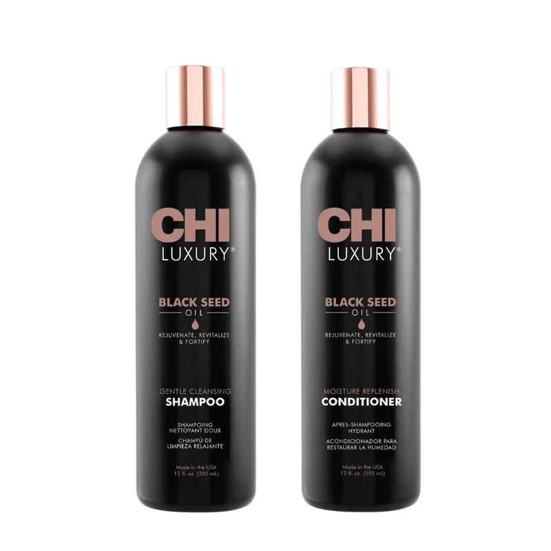 CHI Luxus Schwarzkümmelöl Shampoo + Conditioner Set