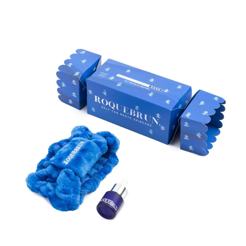 ROQUEBRUN. Mini Face Serum Dark & Headband Set