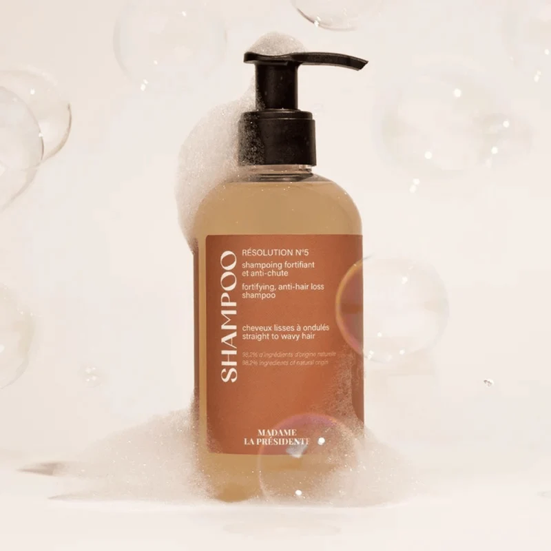 Madame La Présidente Anti-Haarausfall Shampoo gerade bis wellig 250ml