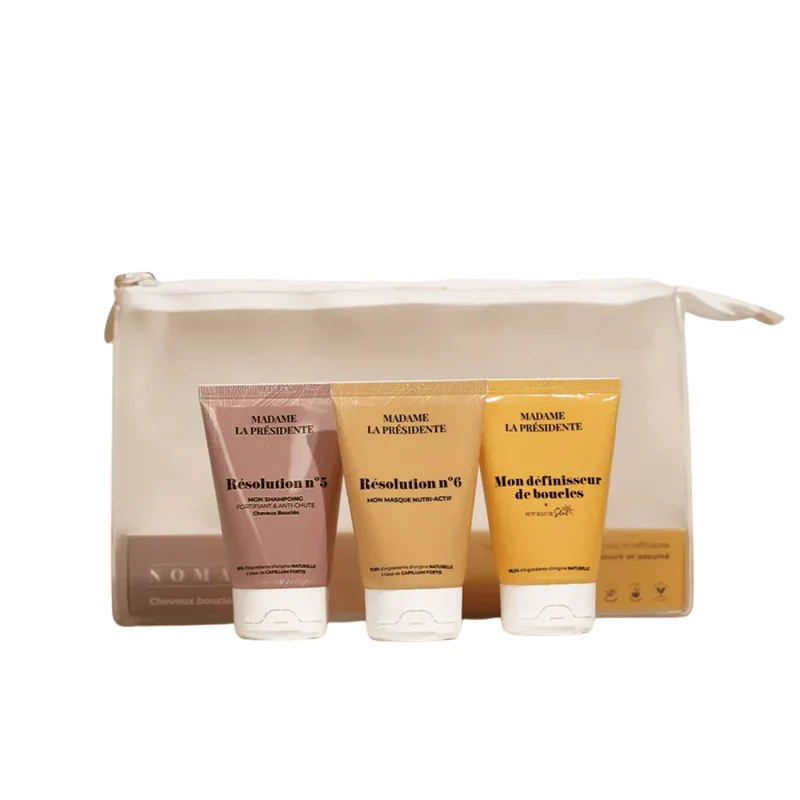 Madame La Présidente Wavy Hair Reise-Set