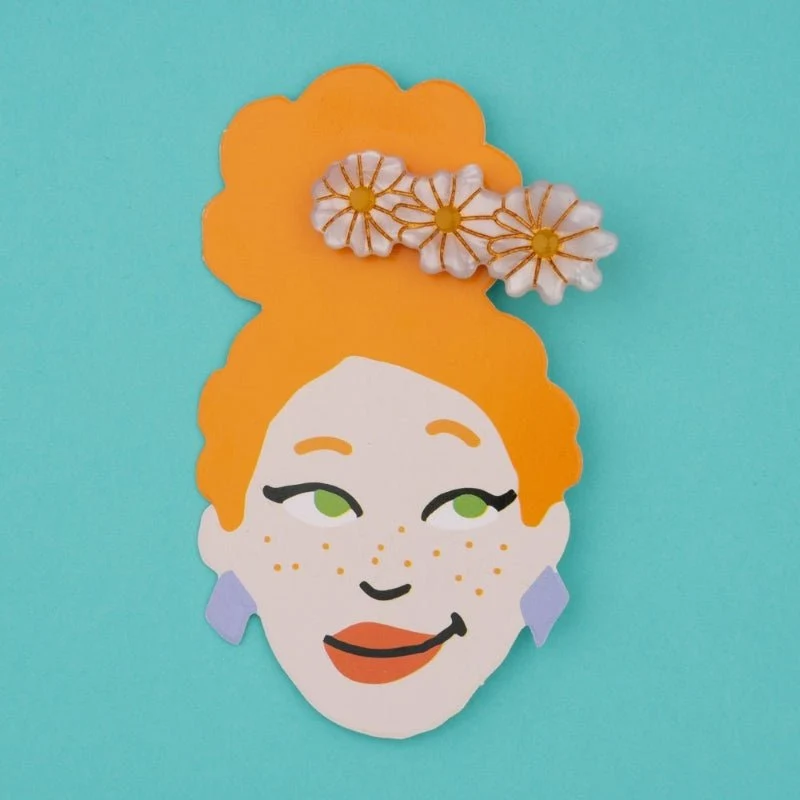 Daisies Hair Clip