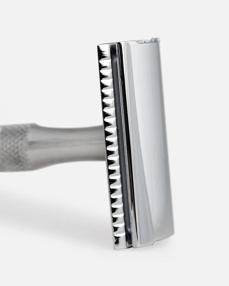 Timor® Unisex Rasierhobel Gentle Shaver mit Edelstahlgriff