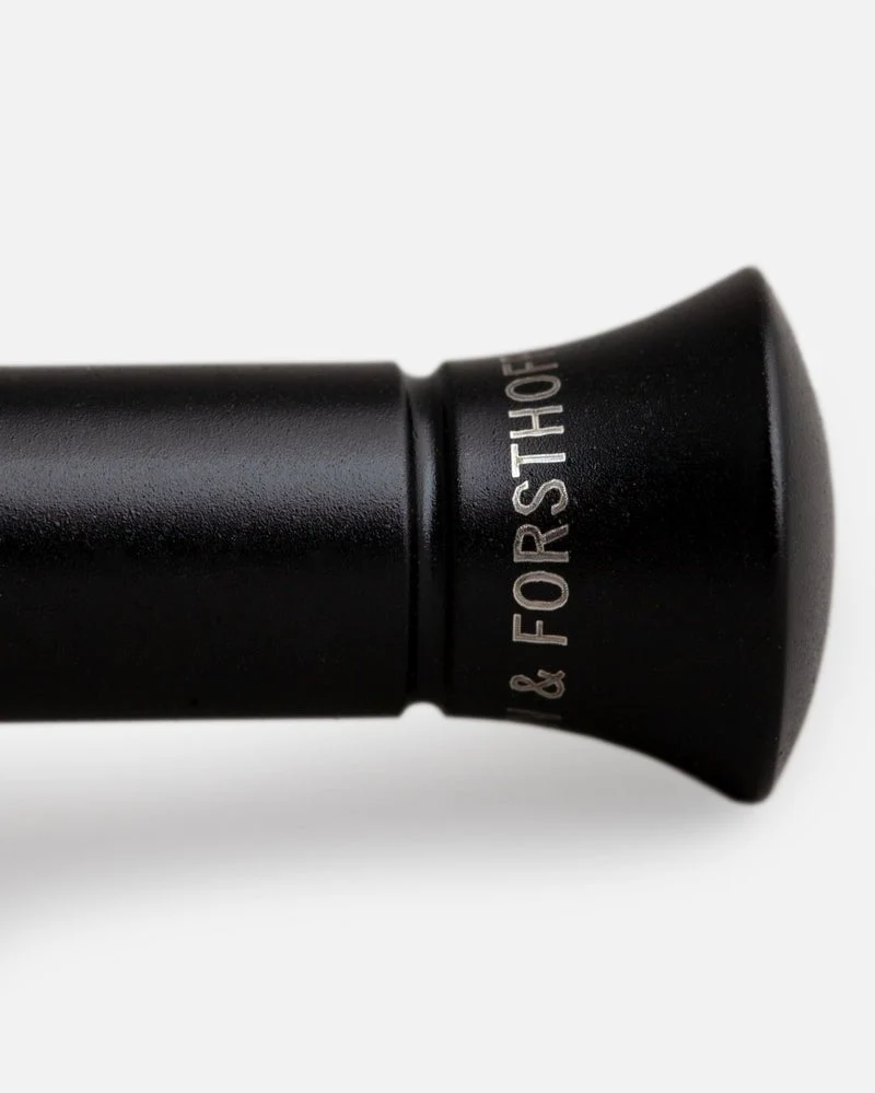 Rasierhobel Zoé Classic Edition Schwarz matt