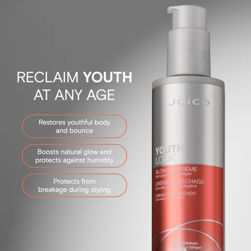 Joico Youthlock Anti-Frizz Blowout Creme 177ml