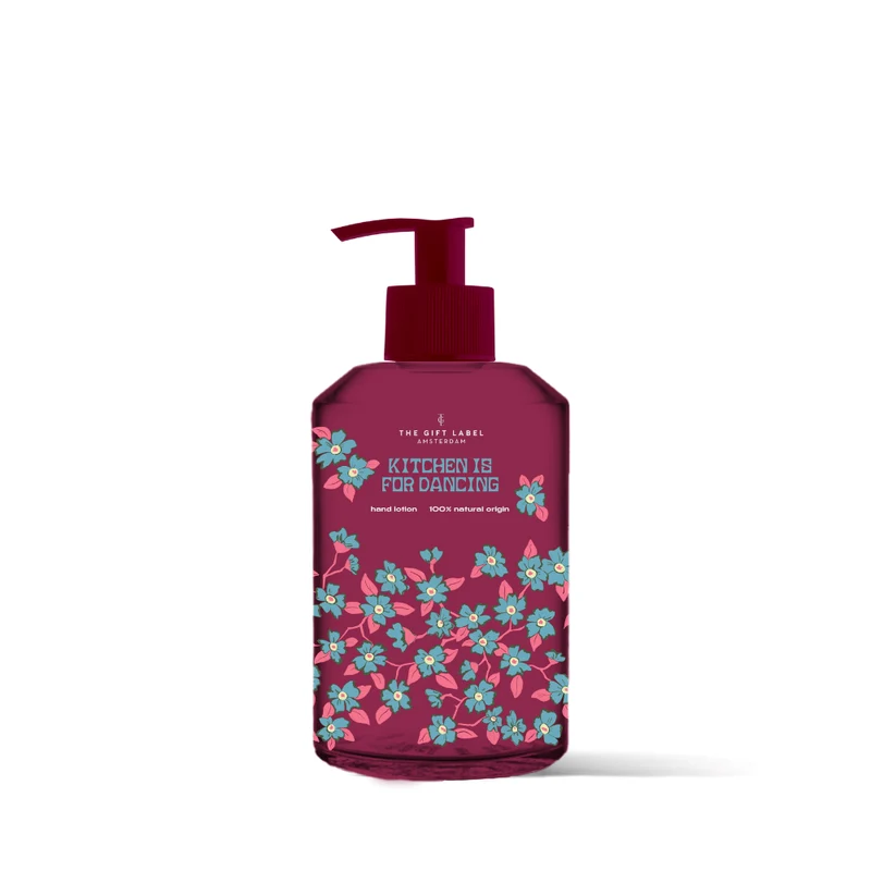 Das Geschenketikett Küche ist zum Tanzen Handlotion 300ml