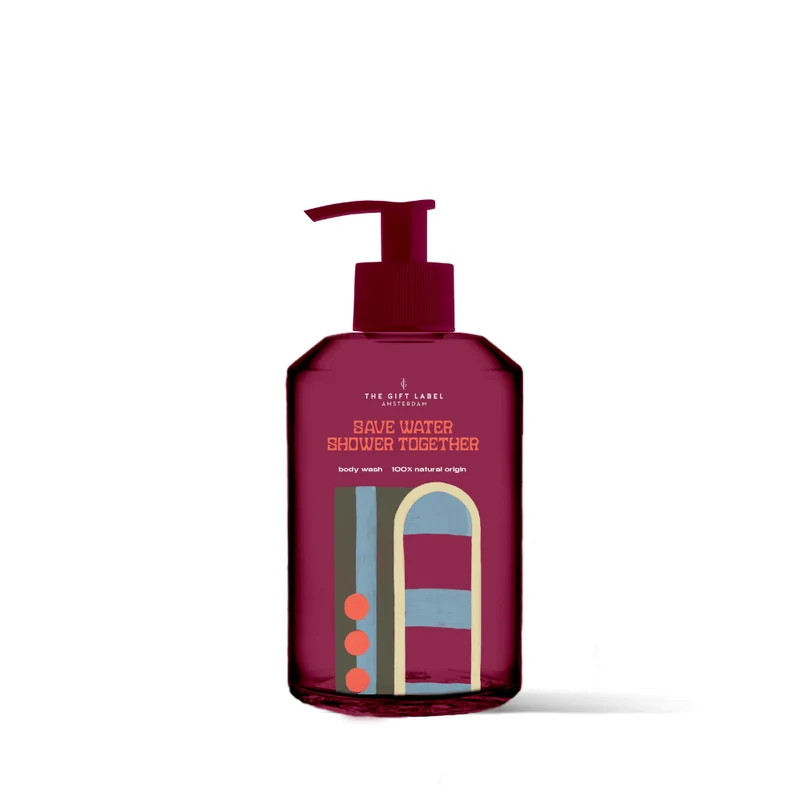 The Gift Label Wasser sparen Dusche zusammen Body Wash 300ml