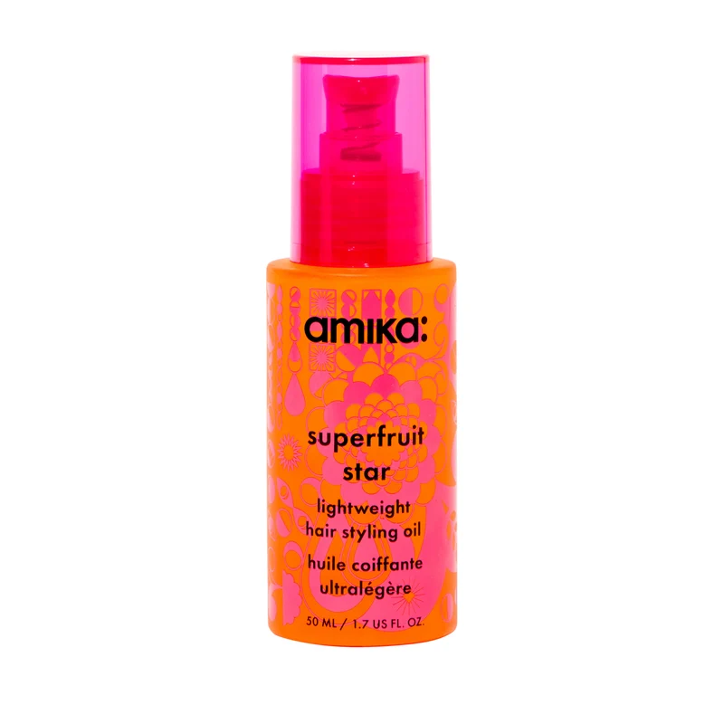 amika superfruit star leichtes haarstyling-öl