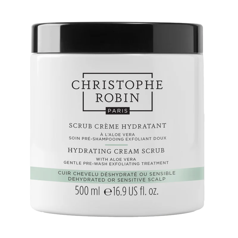 Christophe Robin Hydratisierendes Creme-Peeling mit Aloe Vera 500ml