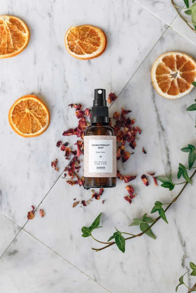 Mist Happiness - Rose Geranium, Orange & Mint 50 ml