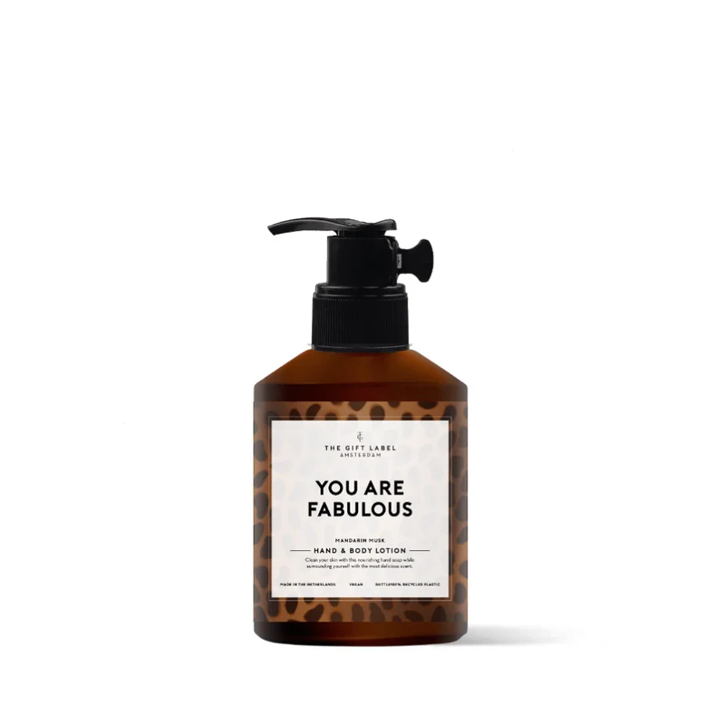 The Gift Label Stay Fabulous Hand & Body Lotion 200ml