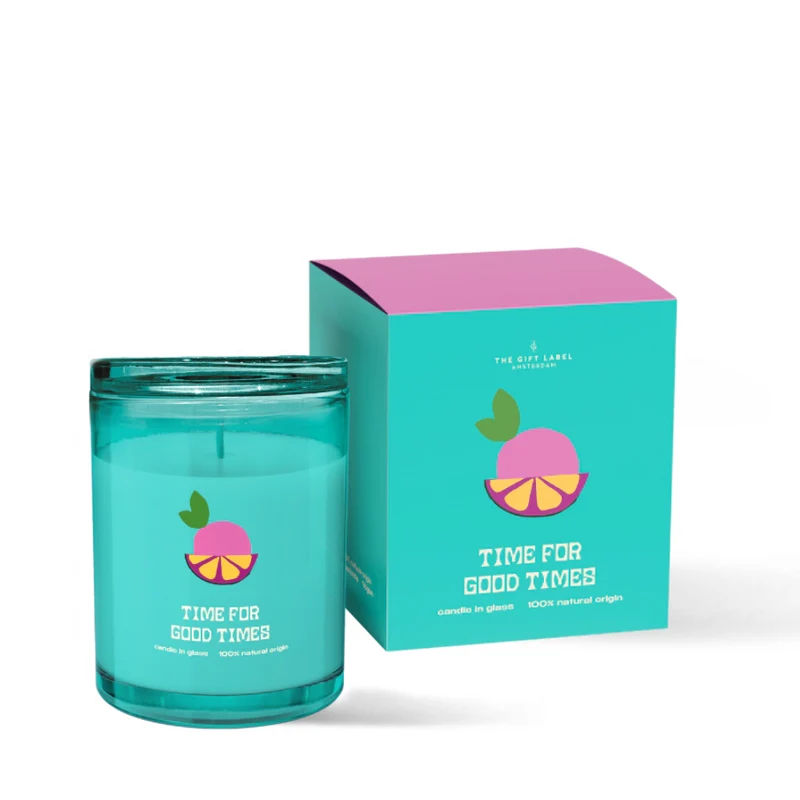 The Gift Label Time For Good Times Kerze 200gr