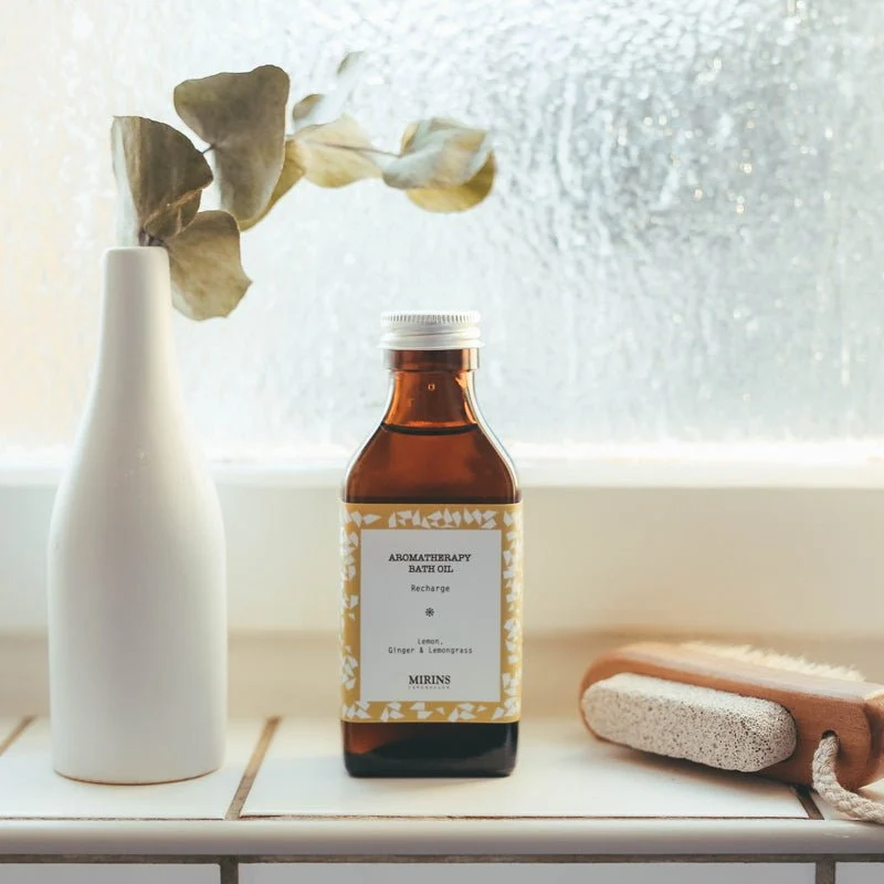 Bath Oil Recharge - Lemon, Ginger & Lemongrass 100 ml