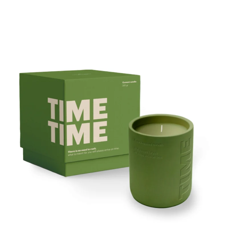 The Gift Label Time Zementierte Kerze 360gr