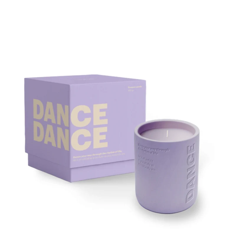 The Gift Label Dance Zementierte Kerze 360gr
