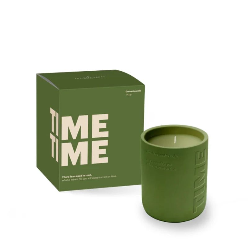 The Gift Label Time Zementierte Kerze 170gr