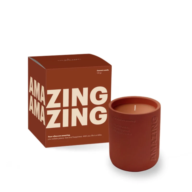 The Gift Label Amazing Zementierte Kerze 170gr