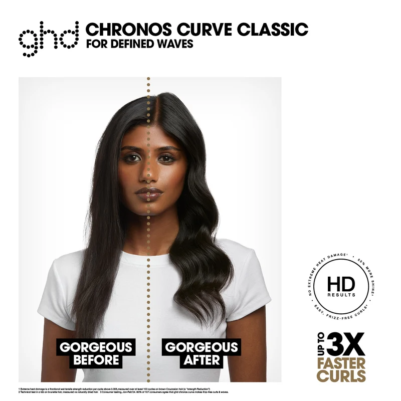 ghd Chronos Curve Klassischer Zungen-Lockenstab 26mm