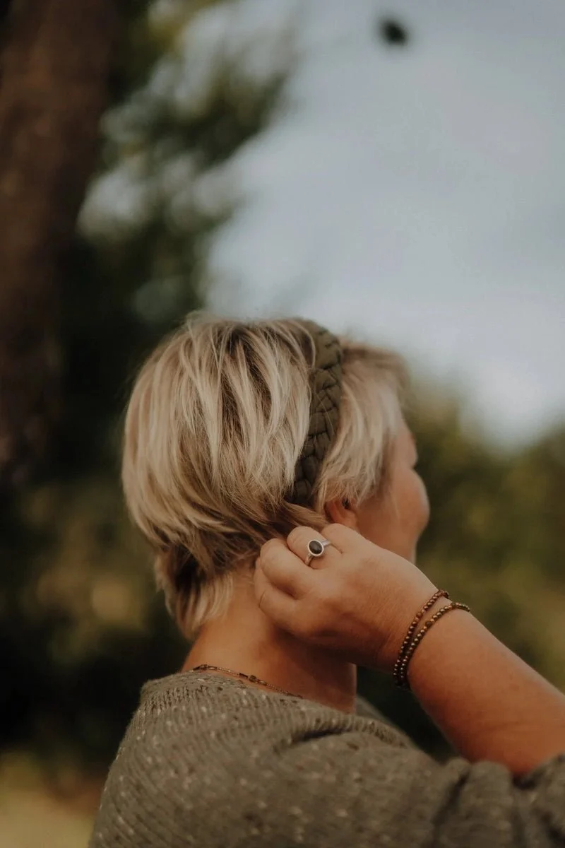 Carlotta Khaki Musselin
