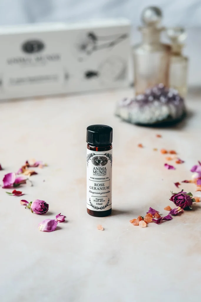 Rose Geranium Essential Oil | Organic 15 ml