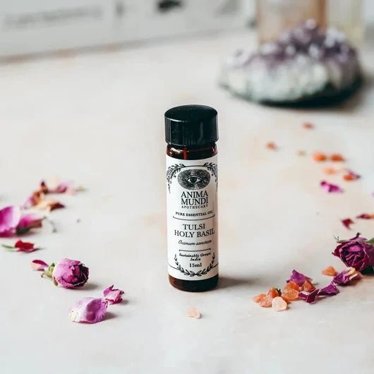 Tulsi Holy Basil Essential Oil | Sustainably Cultivated 15 ml