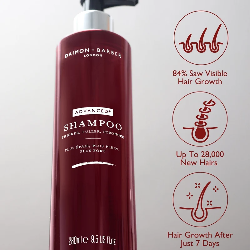 Daimon Barber Advanced Plus Shampoo 280ml