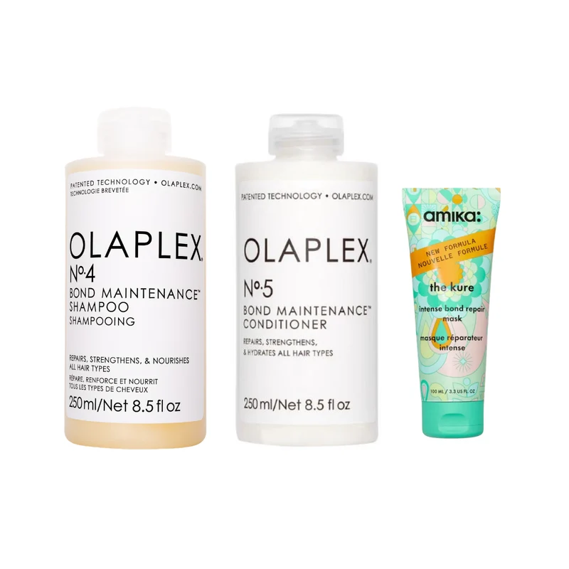 Olaplex & amika Hair Repair Set