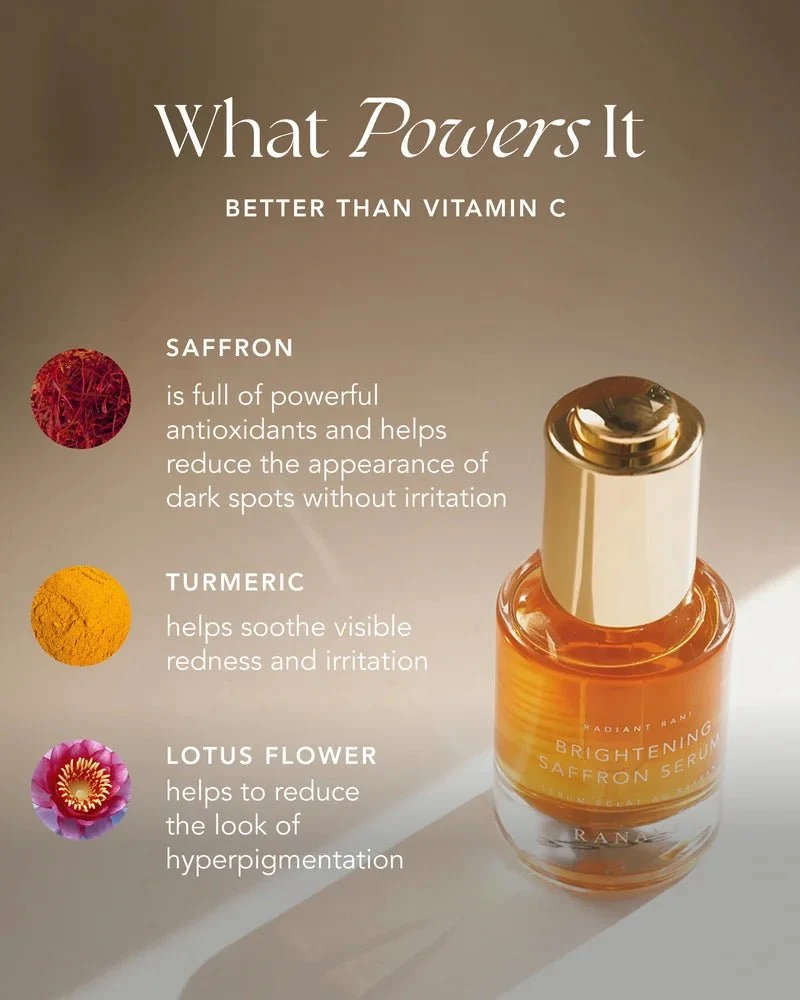 Brightening Saffron Serum Radiant Rani 30 ml
