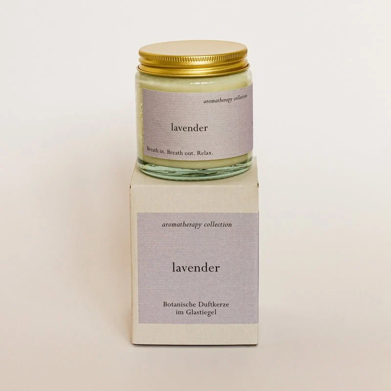 Lavender Aromakerze 100 g