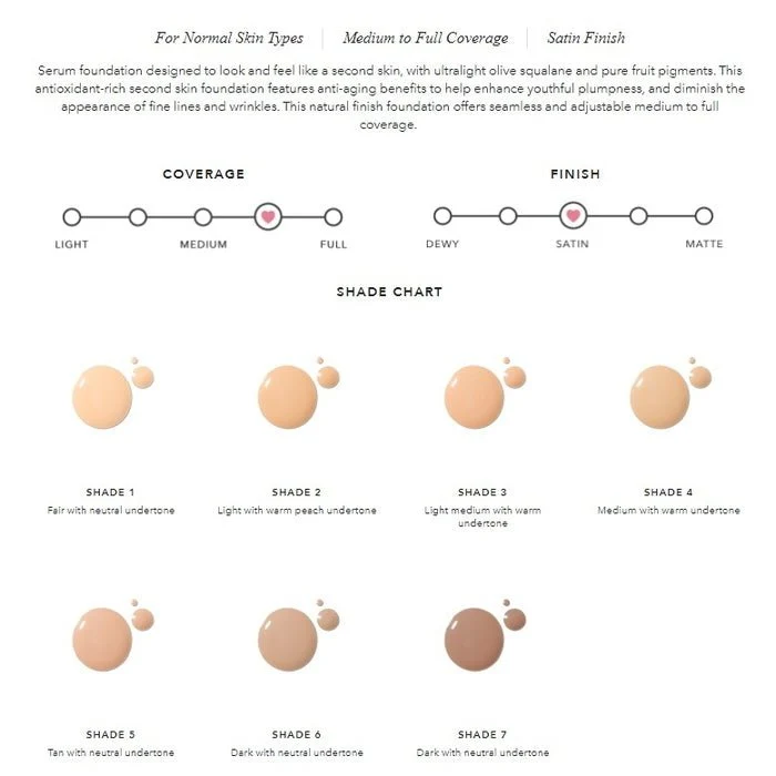 Fruit Pigmented 2nd Skin Foundation 35 ml