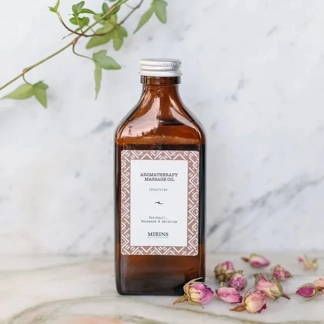 Massage Oil Intuition - Patchouli, Rosewood & Geranium 200 ml