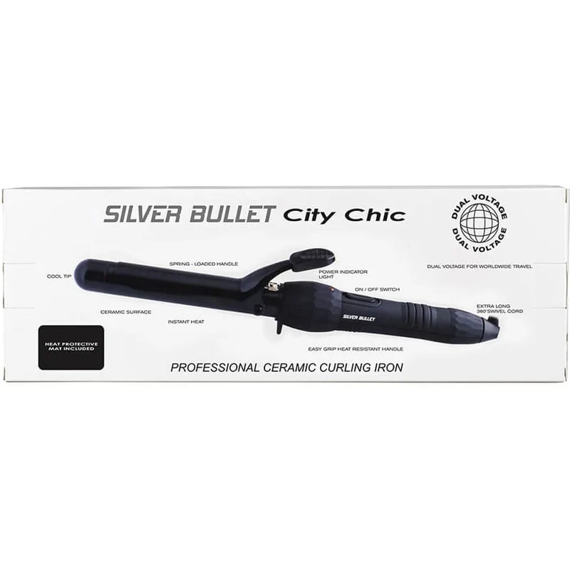 City Chic Curling Iron 38mm- Black