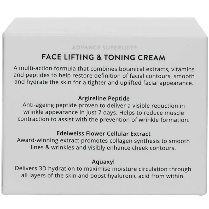 Advance Superlift Face Lifting & Toning Cream 50ml