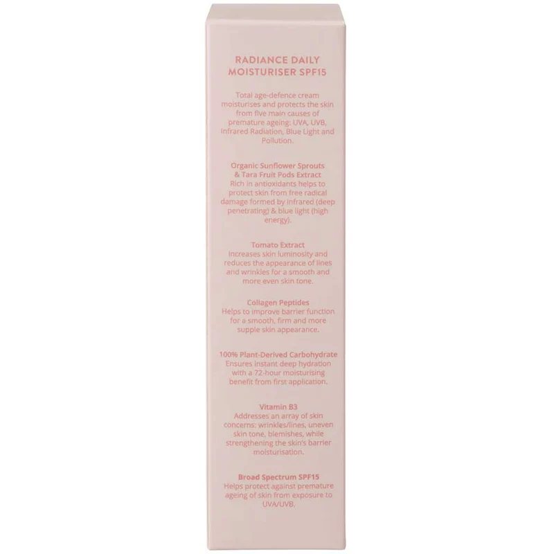Radiance Daily Moisturiser SPF15 50ml