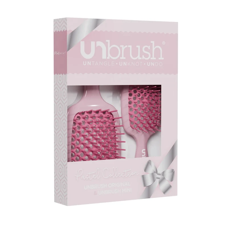 UNbrush Pastell Duo Set Pfingstrose Hellrosa