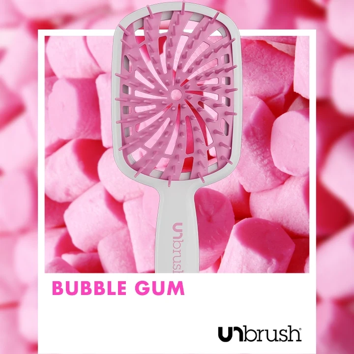 UNbrush Entwirrende Haarbürste Plus White Bubble Gum
