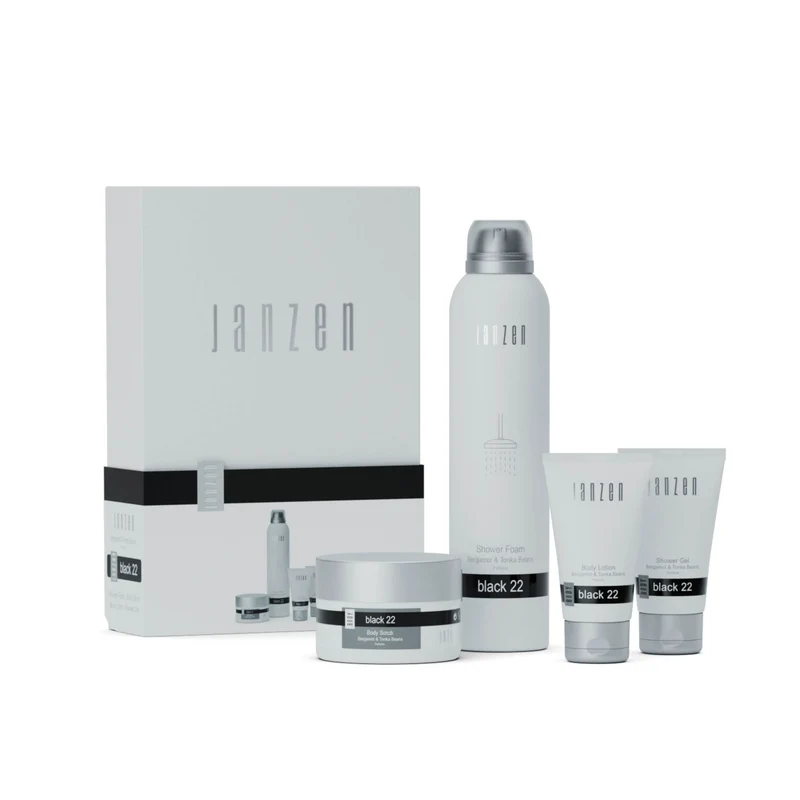 JANZEN Geschenkset S Body Schwarz 22