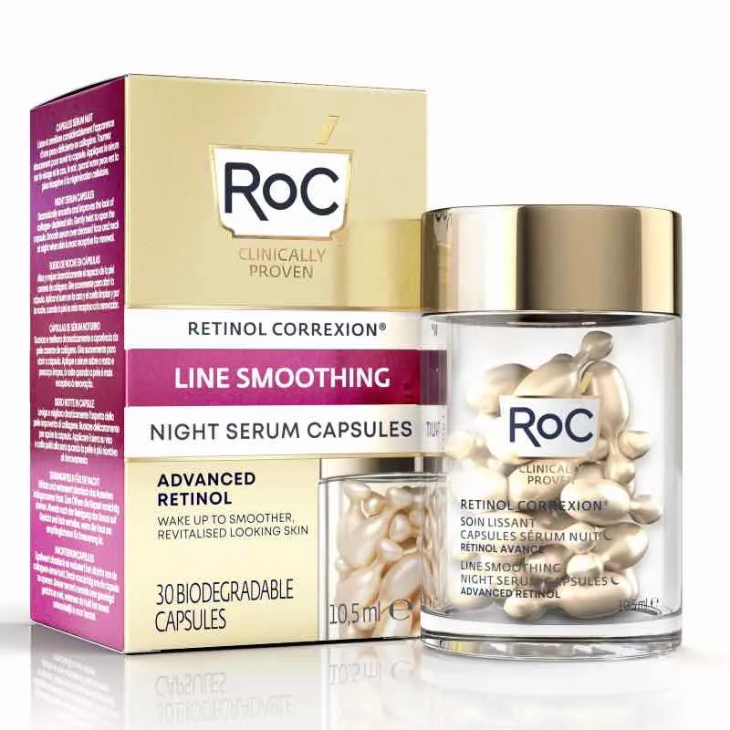 RoC Retinol Correxion Glättendes Nachtserum Kapseln