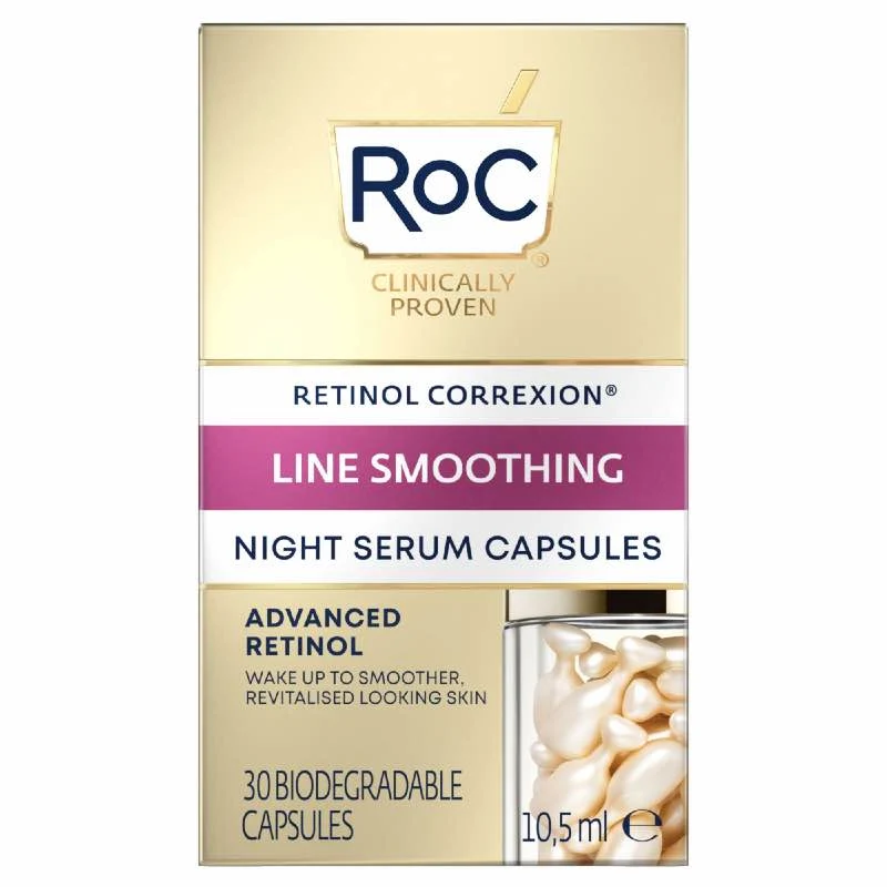 RoC Retinol Correxion Glättendes Nachtserum Kapseln