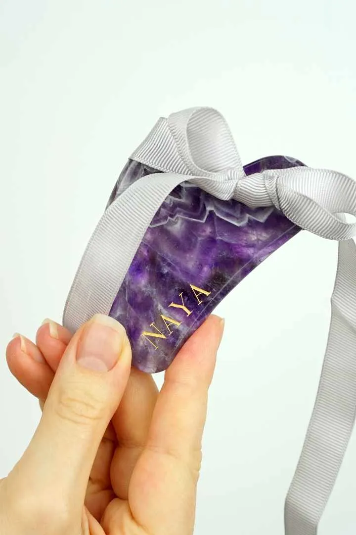 Amethyst Gua Sha Stone