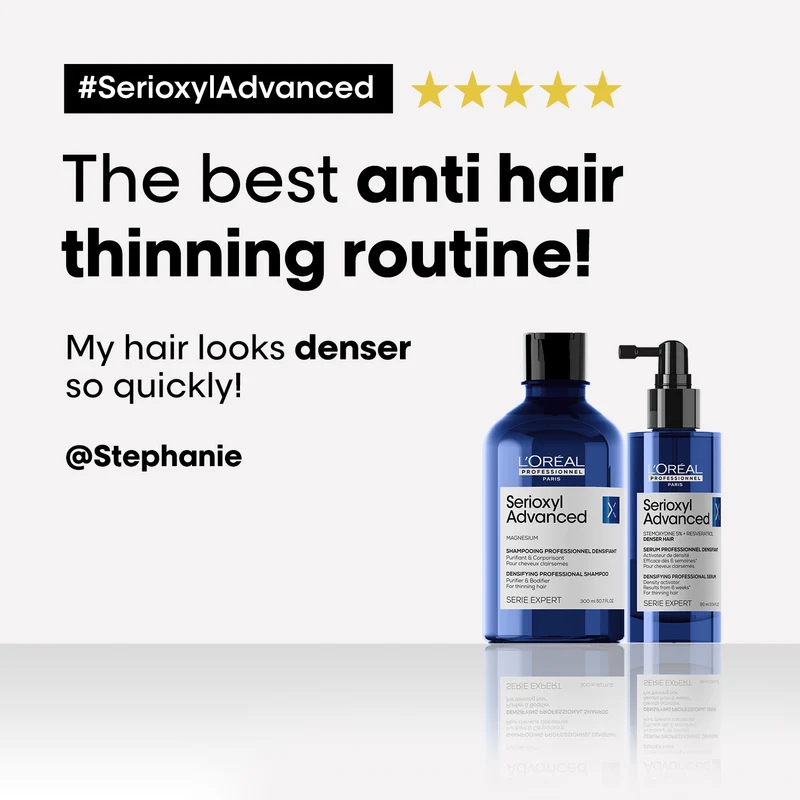 Serioxyl Advanced Denser Hair Shampoo 300ml