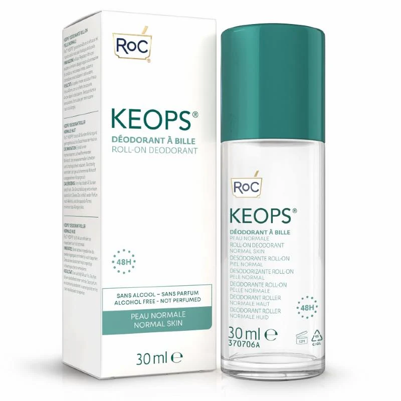 RoC Keops Deodorant Roll-On Normale Haut 30ml